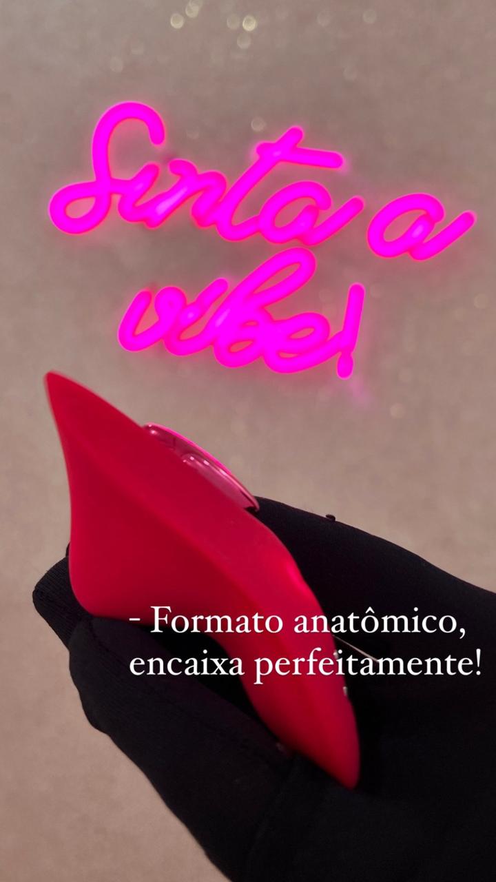 Vibrador de calcinha com imã