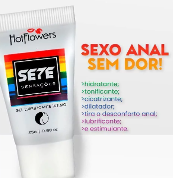 SETE SENSAÇÕES- Gel Lubrificante Intimo