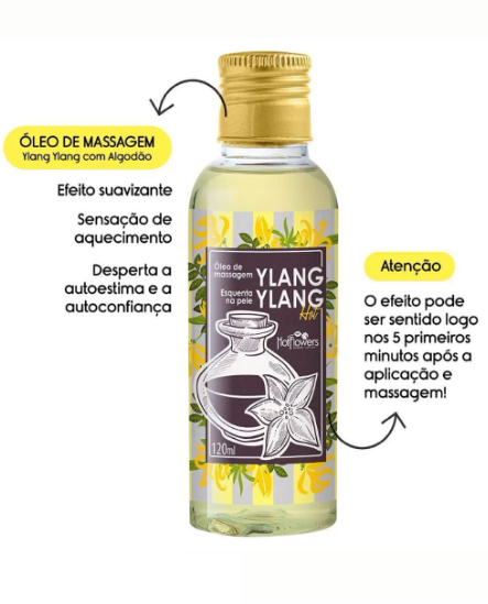 Oleo Ylang Ylang- Excelente afrodisíaco e tônico sexual